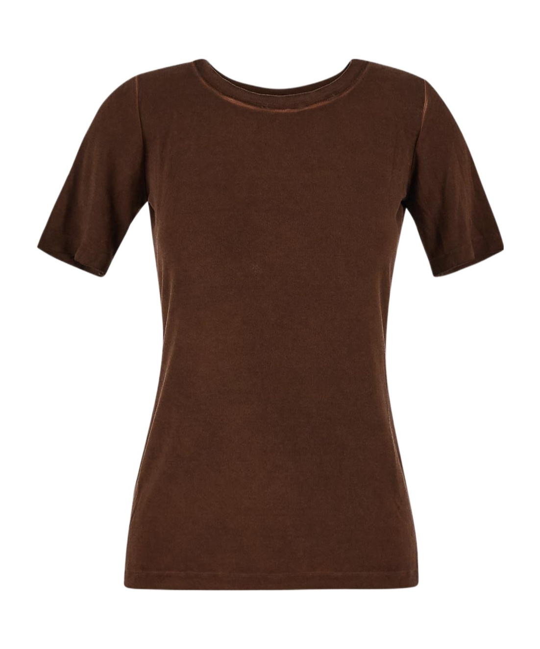 Uma Wang Crew Neck T-shirt In Brown