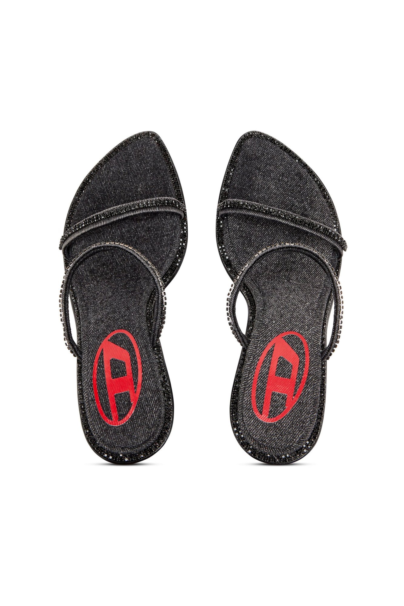 Diesel D-havanna Embellished Mules