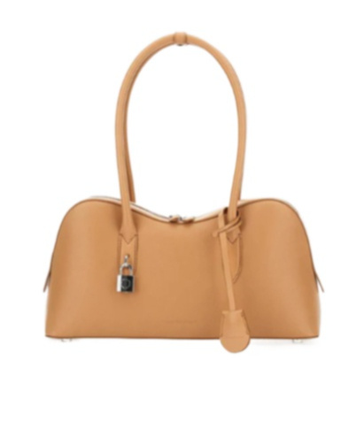Stella Mccartney Ryder Faux Leather Shoulder Bag In Neutral