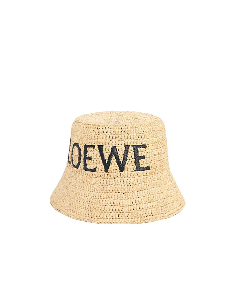 Loewe Logo Hat In Nude