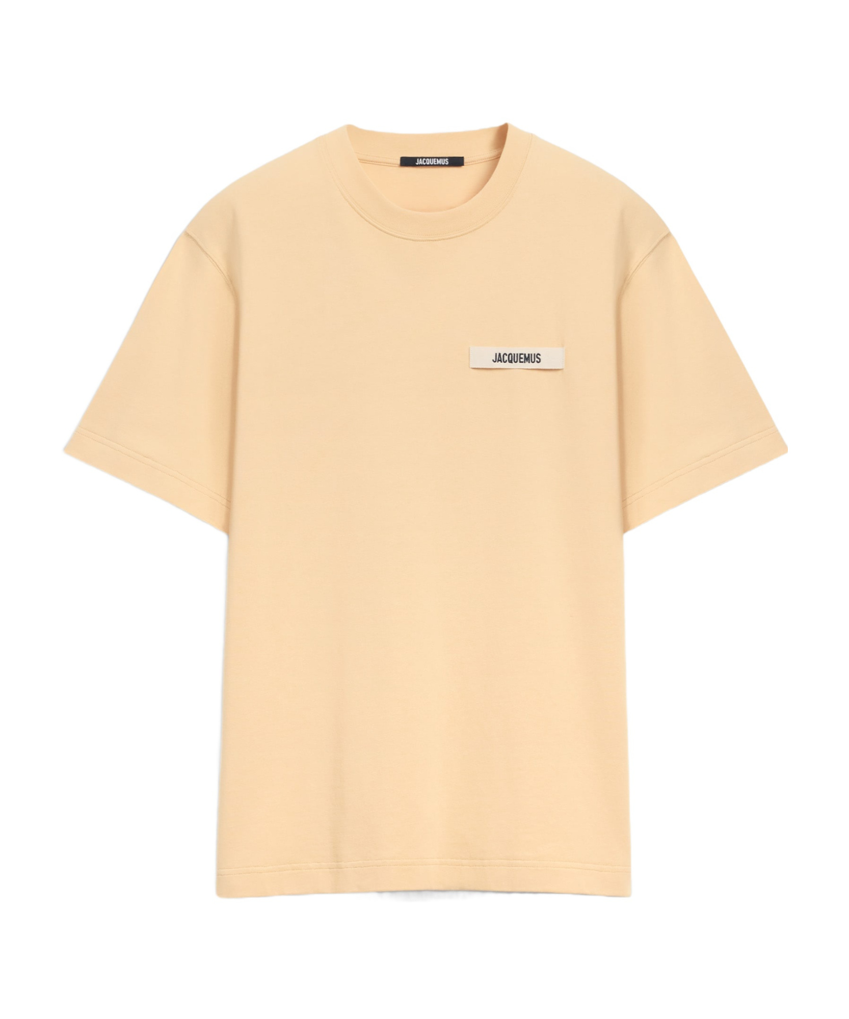 Jacquemus Le T-shirt Grosgrain T-shirt In Neutral