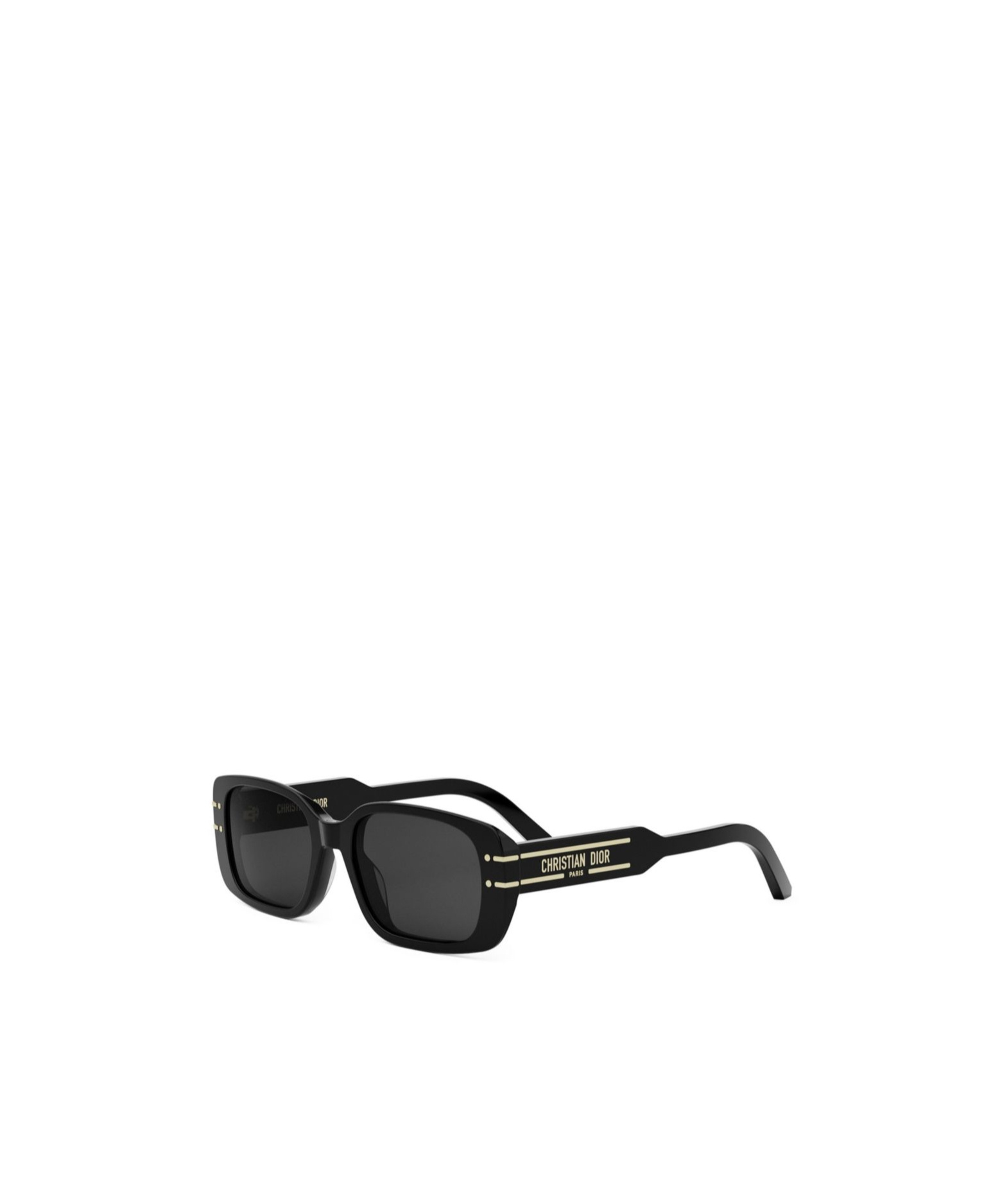 Dior Eyewear Rectangular Frame Sunglasses In Black