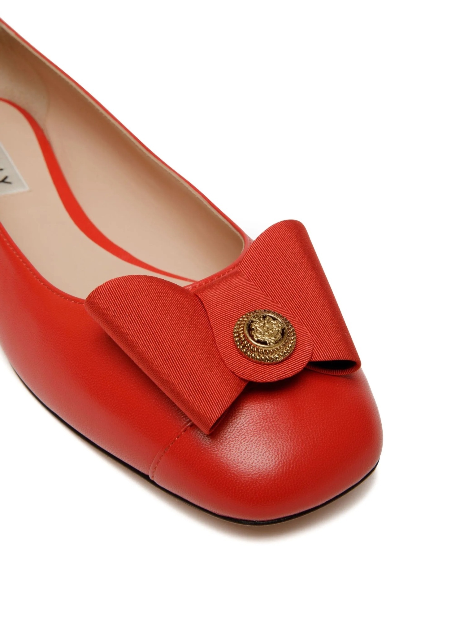 Bally B-bow Ballet Flats In Red