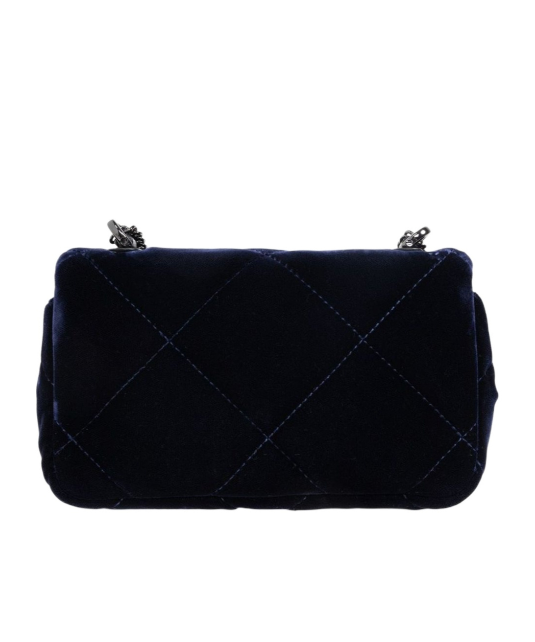 Tory Burch Mini Kira Logo Plaque Crossbody Bag In Blue