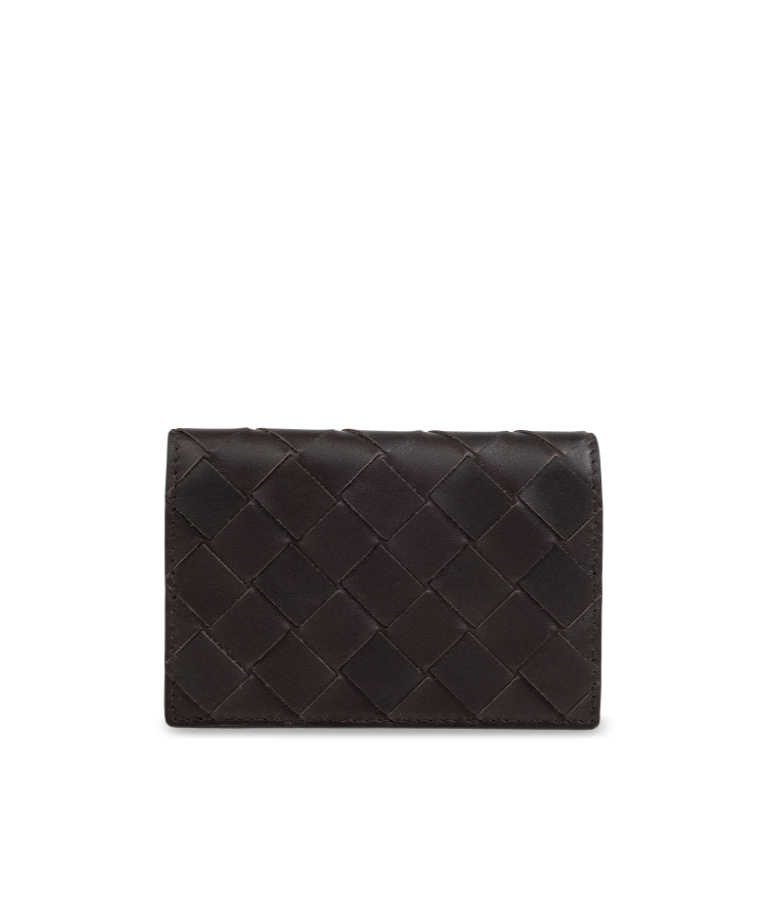 Bottega Veneta Folding Wallet In Black