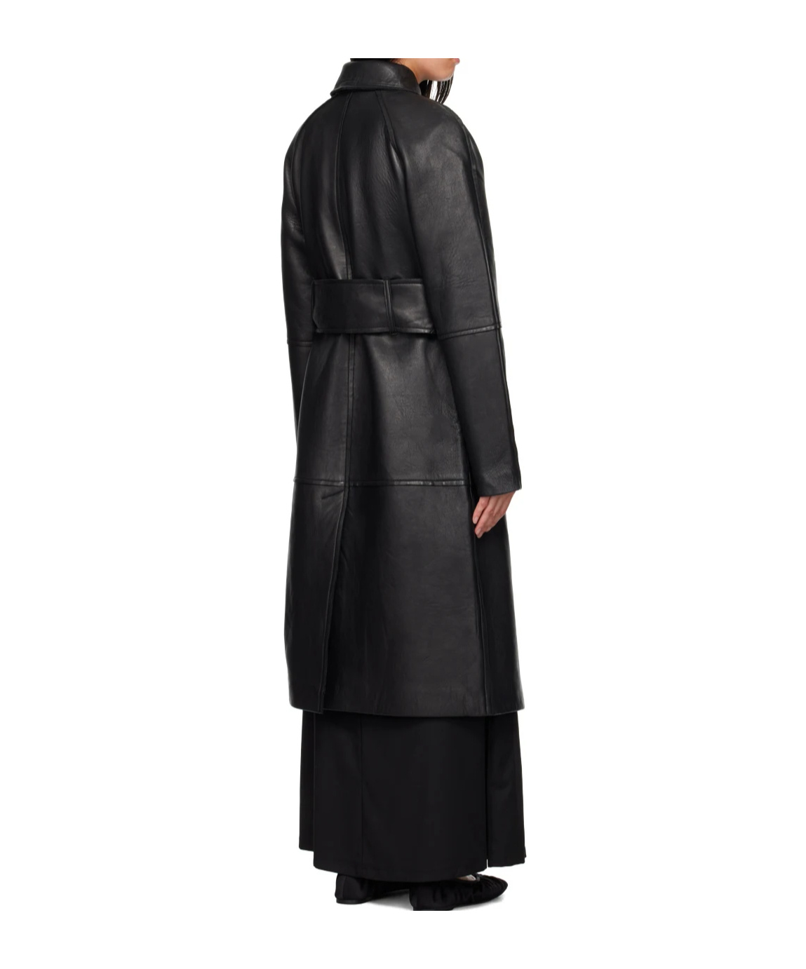 Remain Birger Christensen Bonded Coat In Black