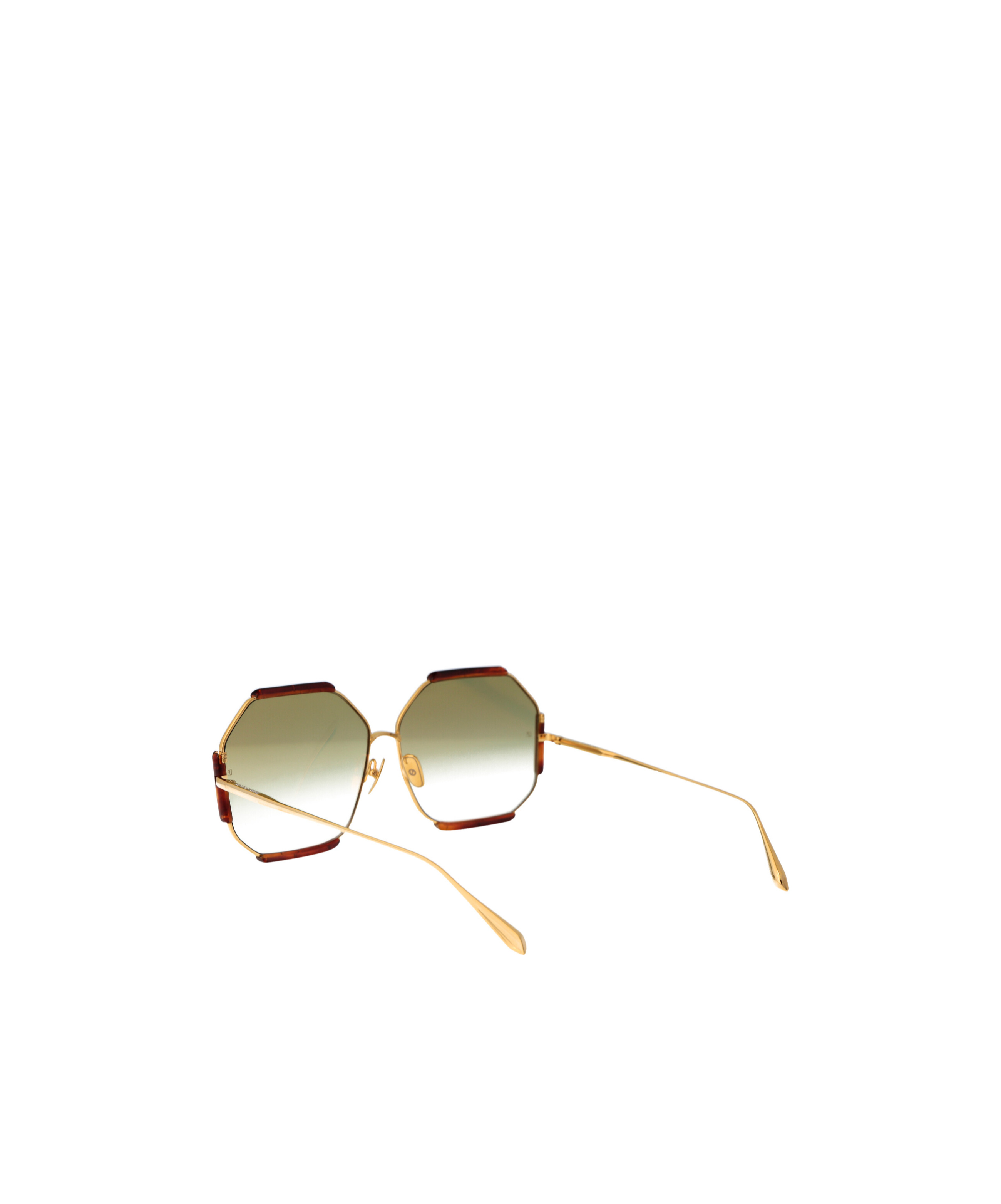 Linda Farrow Margot Oversize-frame Sunglasses In White