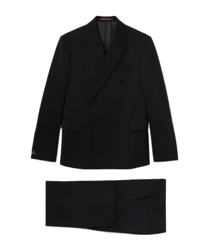 Gucci Long-sleeved Suit In Black