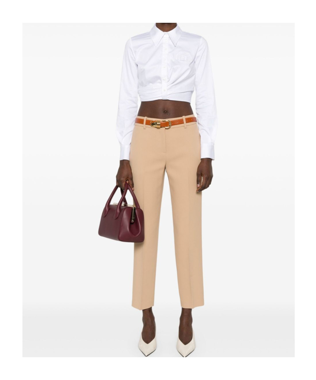 Ermanno Scervino Klassische Tapered-hose In Nude