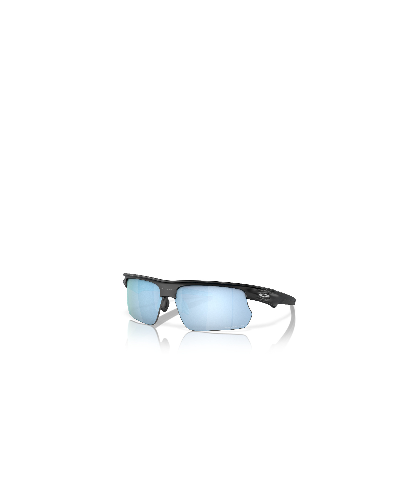 Oakley Oo9400 Bisphaera 940009 Matte Black Sunglasses In Blue