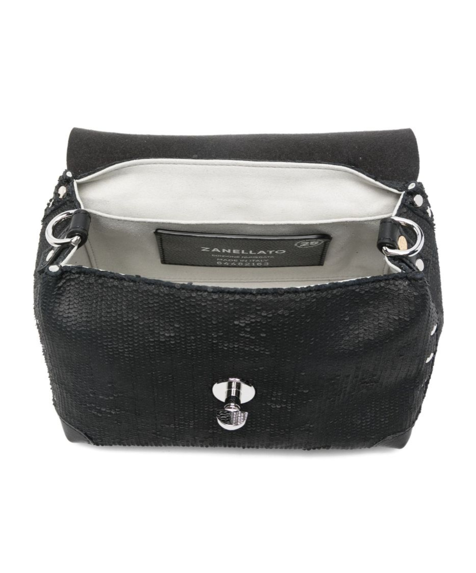 Zanellato Mini Handbag Featuring Adjustable Strap In Black