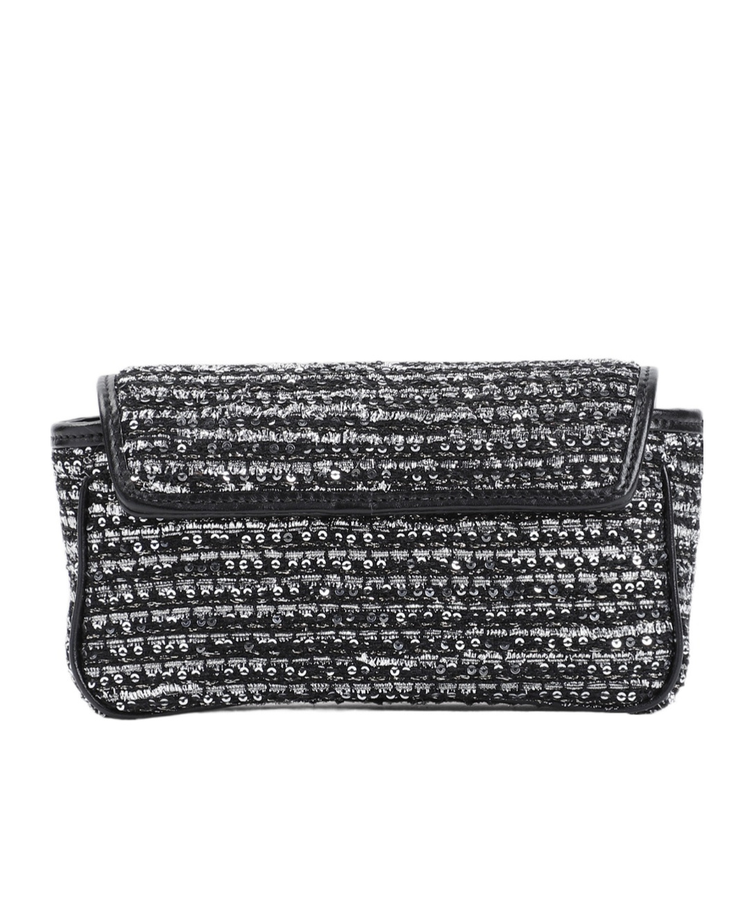 Gucci Mini Gg Marmont Super Cross Body Bag In Gray