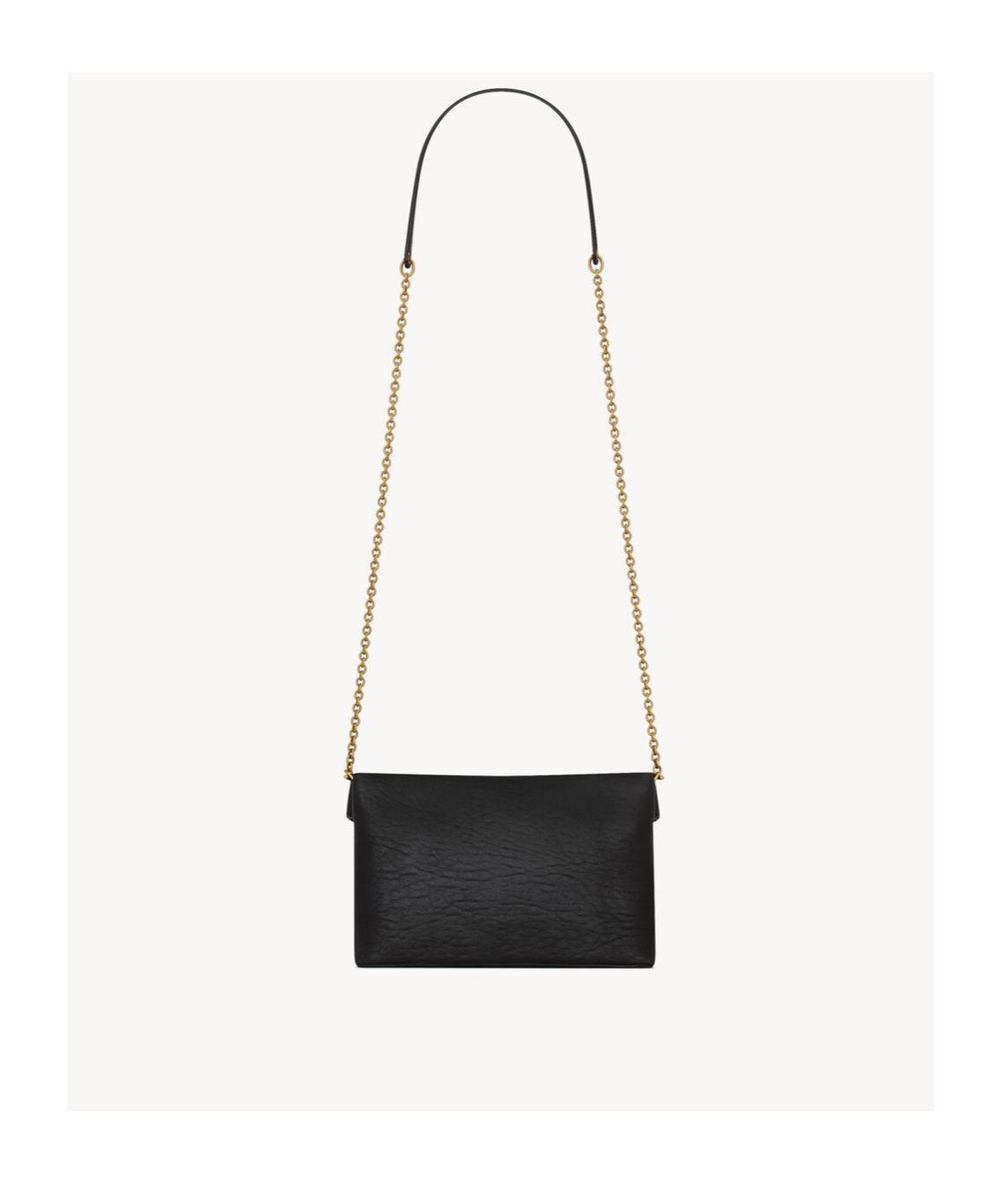SAINT LAURENT CASSANDRE CHAIN POUCH IN LAMBSKIN