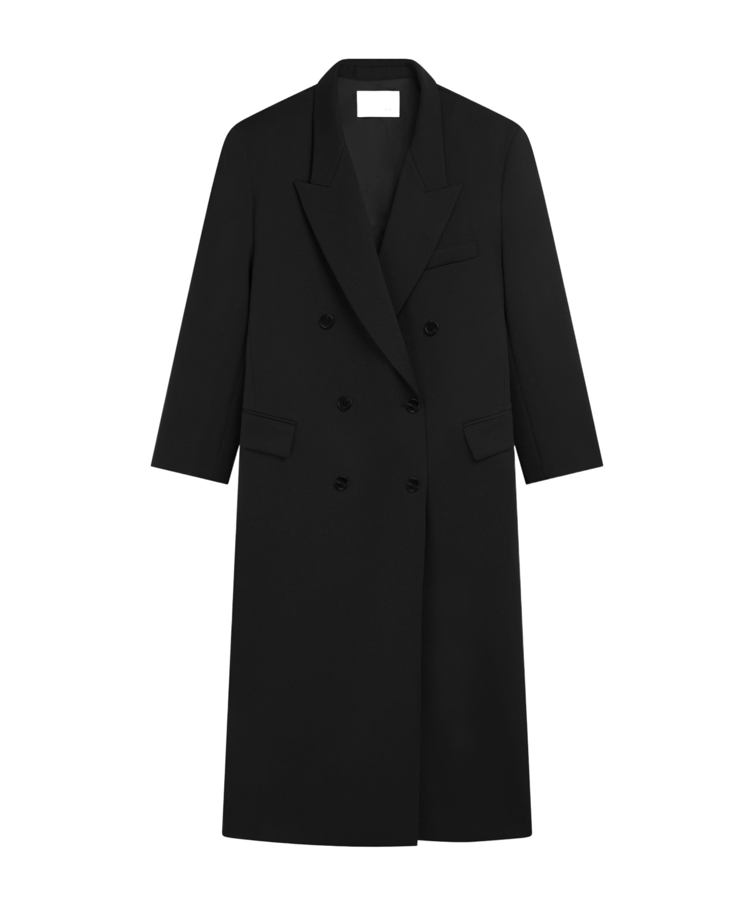 The Frankie Shop Jane Long Coat - Black