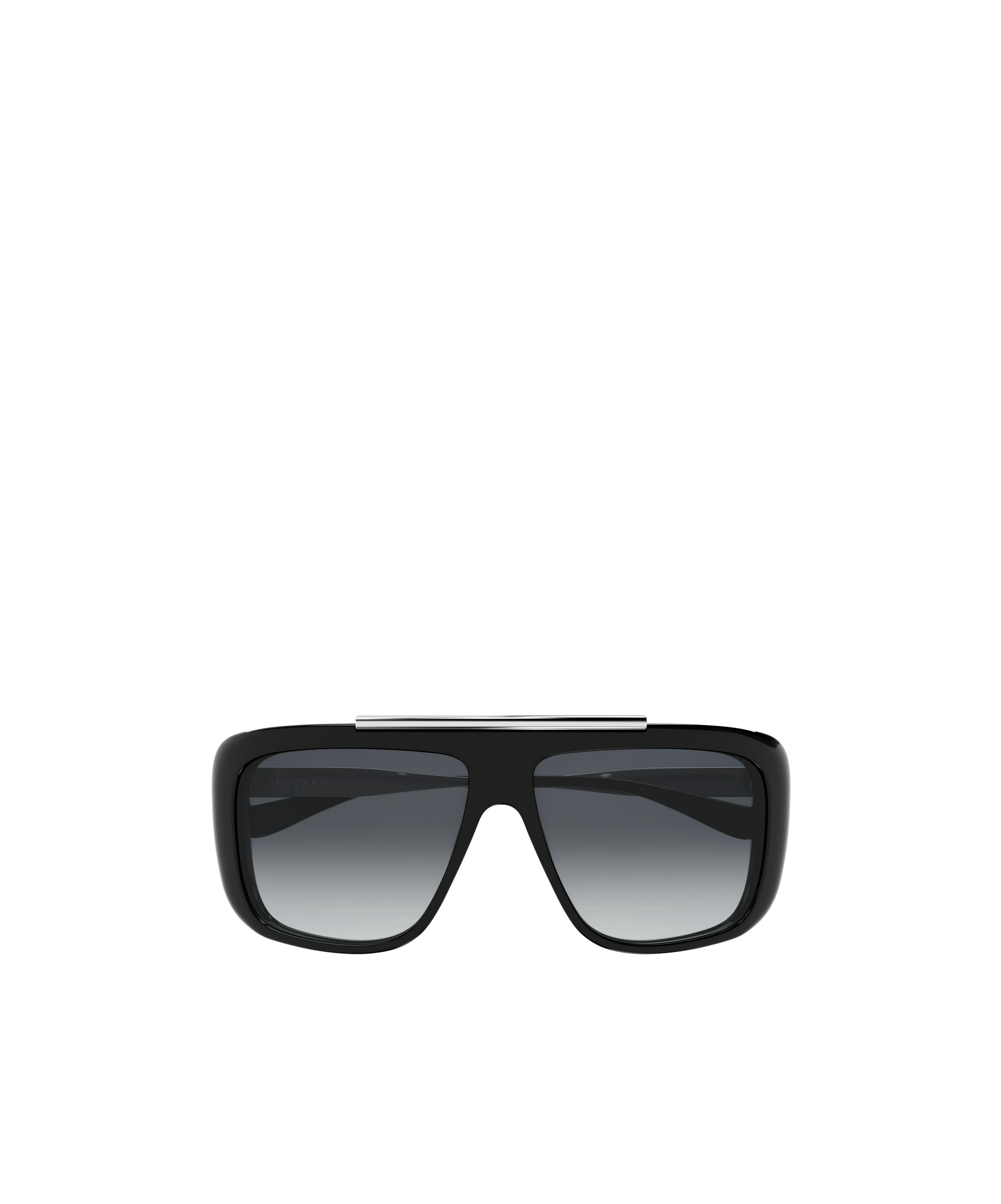 Alexander Mcqueen Eyewear Pilot Frame Sunglasses In Black