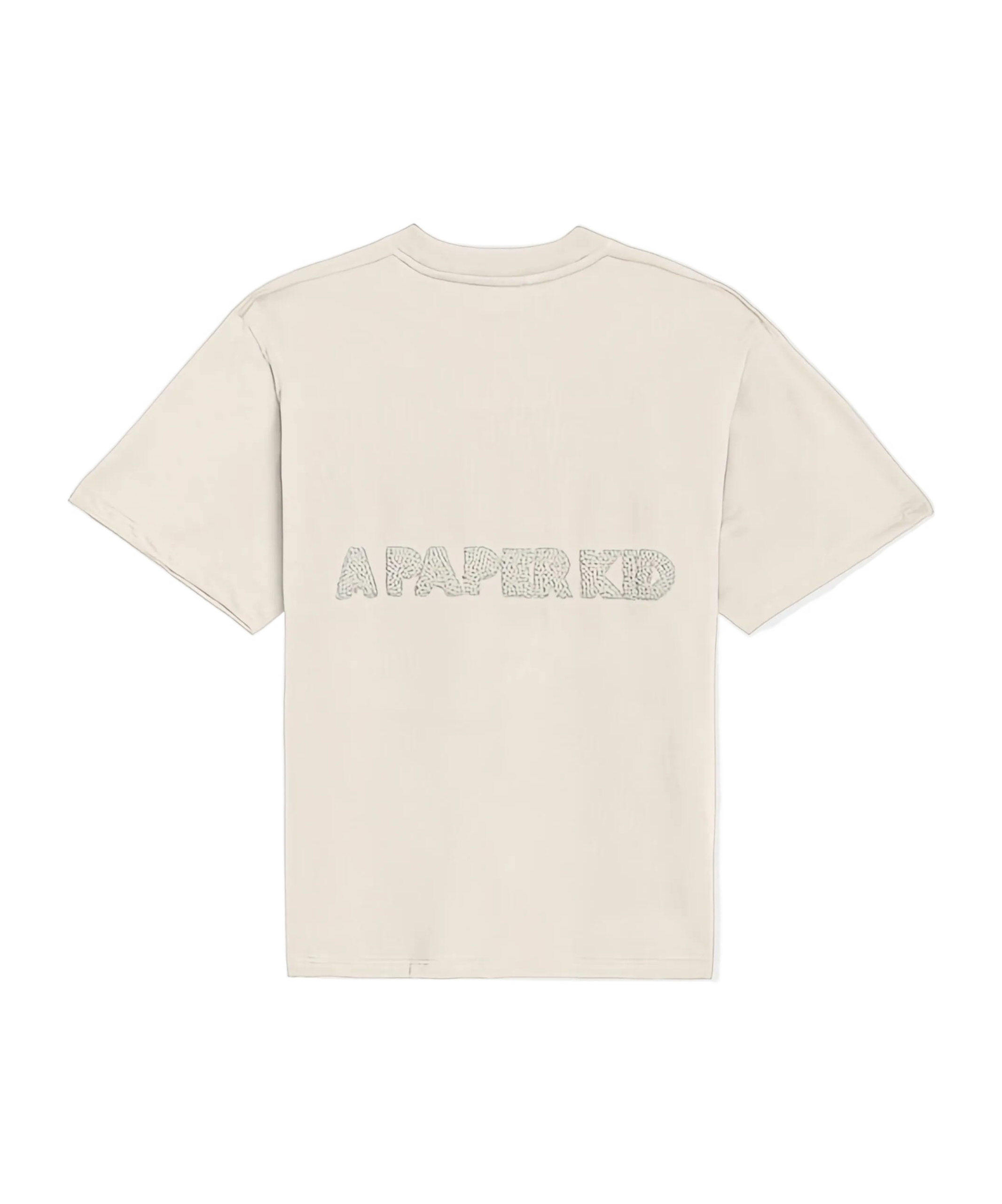 A Paper Kid Short Sleeve T-shirt In White
