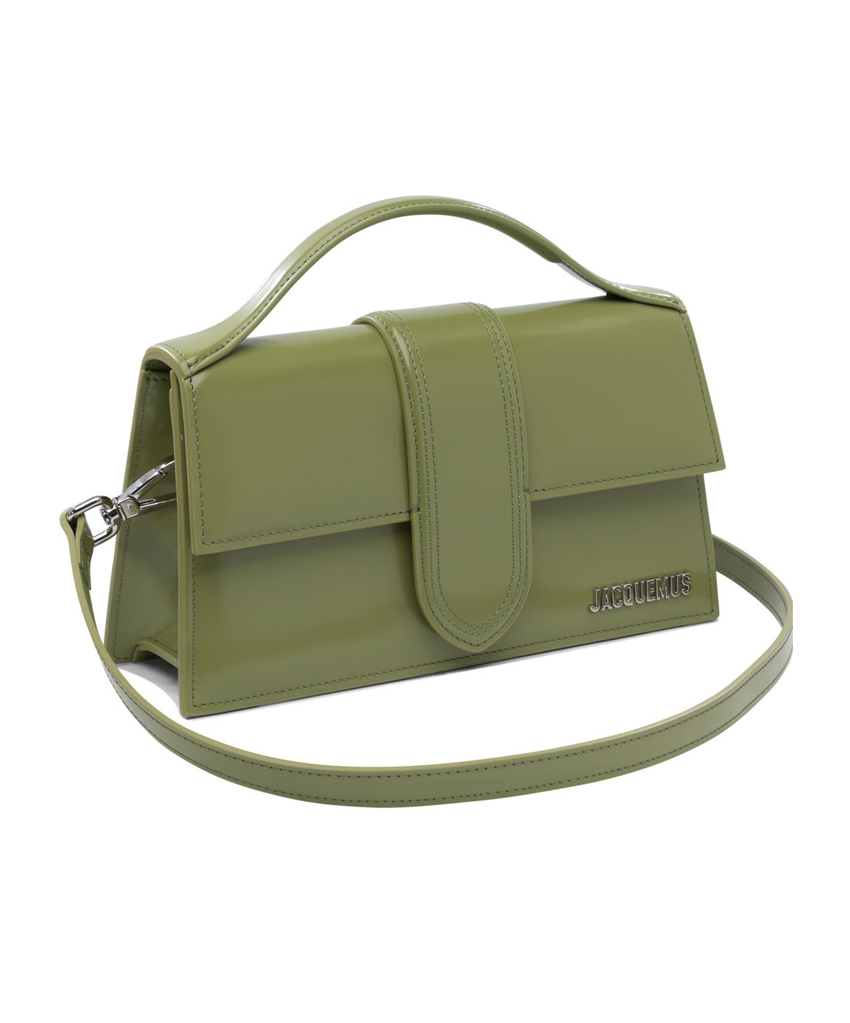 Jacquemus Flip Shoulder Bag In Green