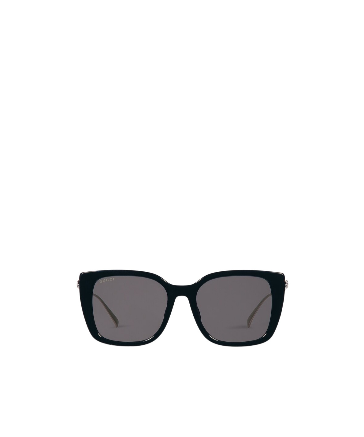 Gucci Low Nose Bridge Fit Sunglasses In Black