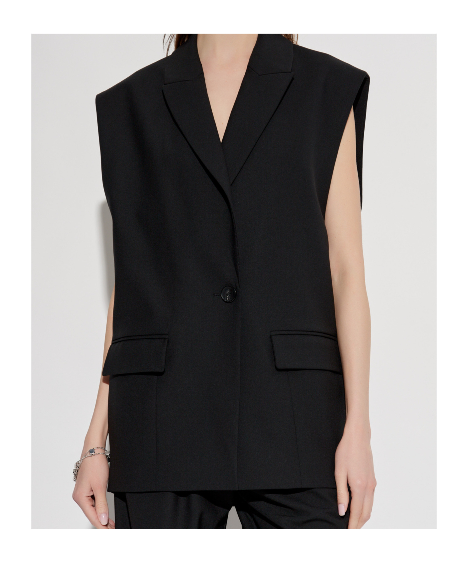 Iro Cynesa Wool Blend Jacket In Black