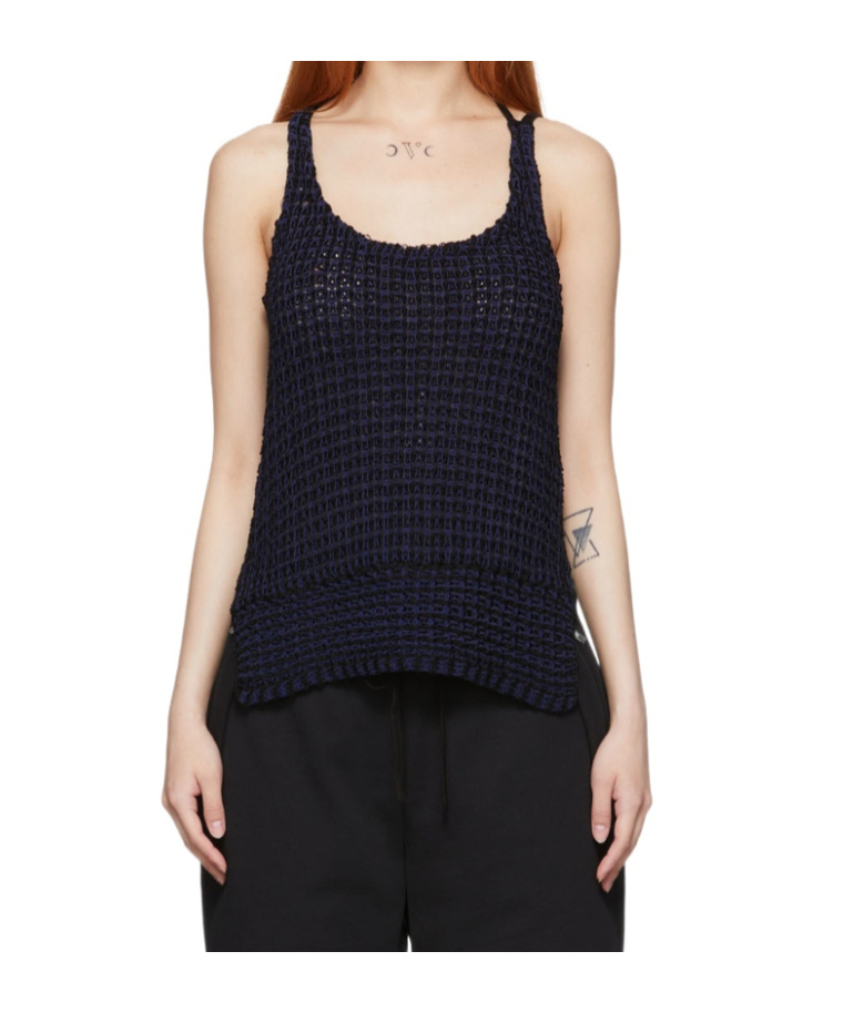3.1 Phillip Lim Rib Knitted Vest In Black