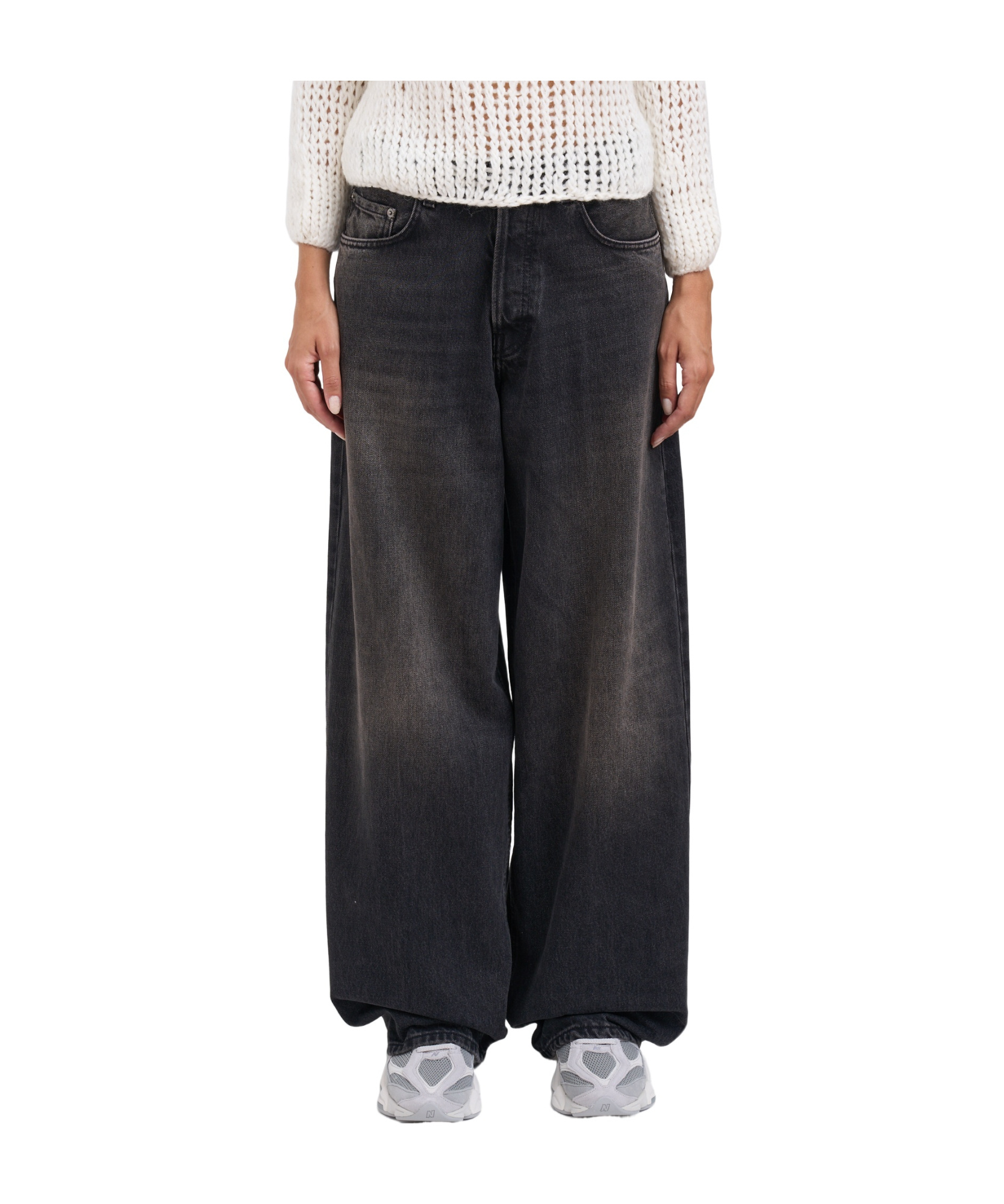 Haikure Bethany Earl Jeans In Black Denim In Multi