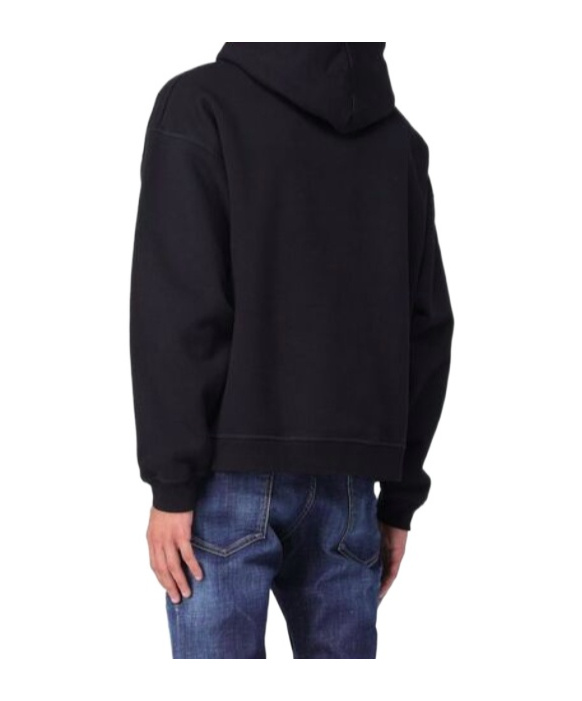 Dsquared2 Long-sleeved Sweatshirt In Black