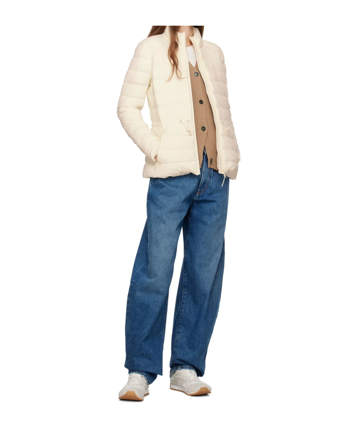 Mackage Jacey-city Long-sleeved Down Jacket In White