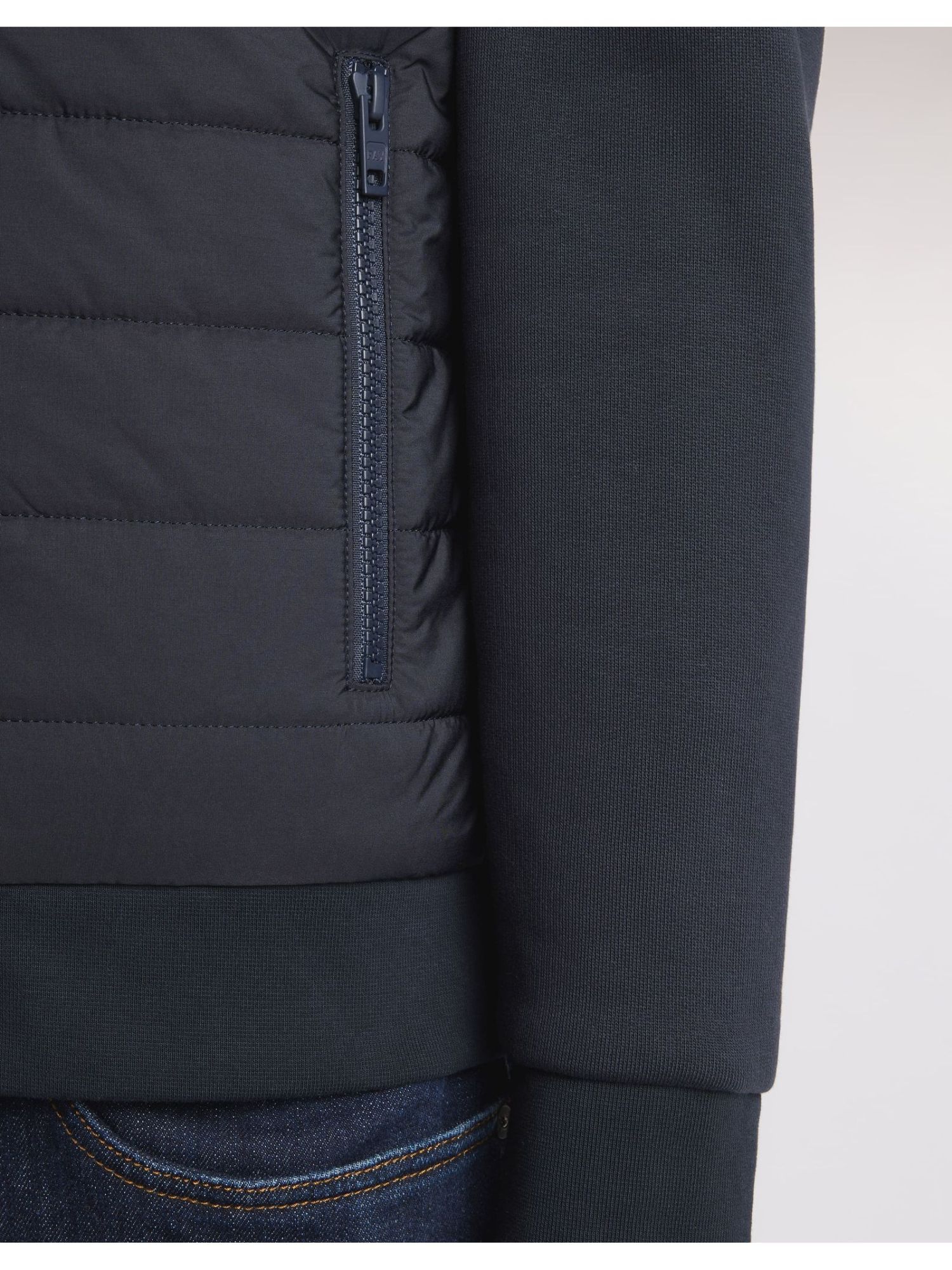 Fay Quilted-panelled Jacket In Multi