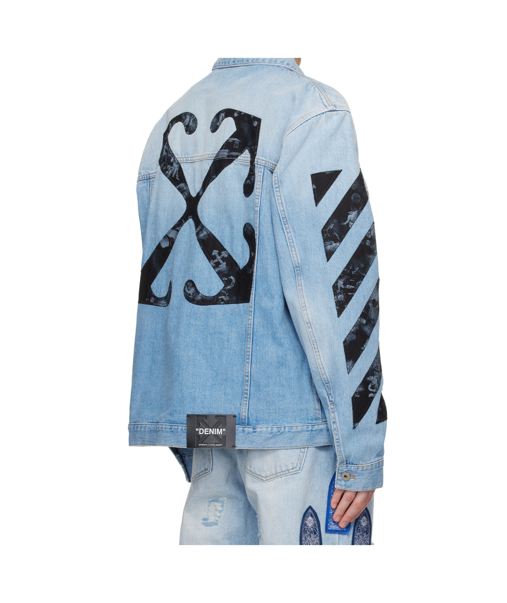 Off-white Off White Shirts In Blue
