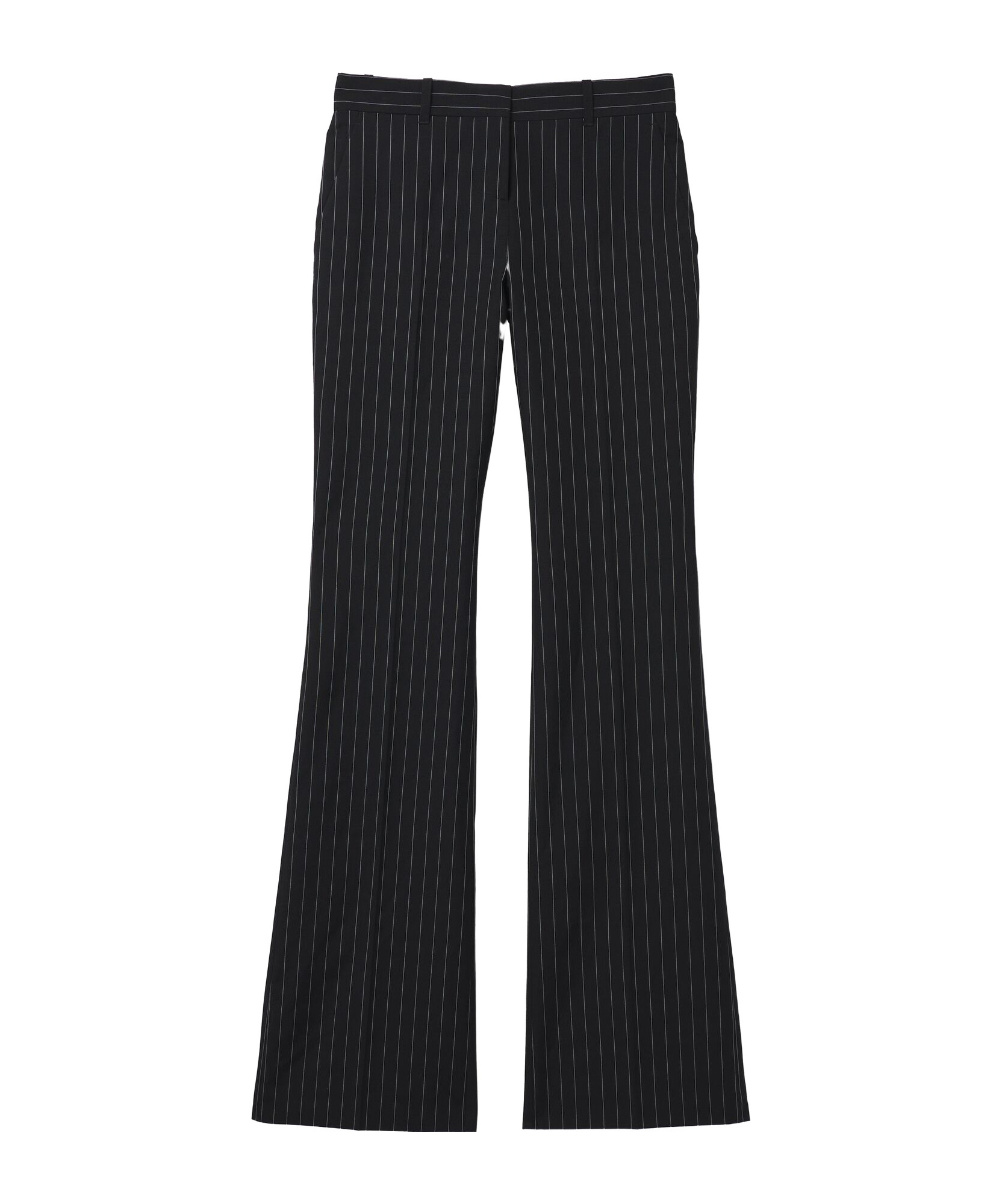 Alexander Mcqueen Pinstriped Straight Trousers In Multi