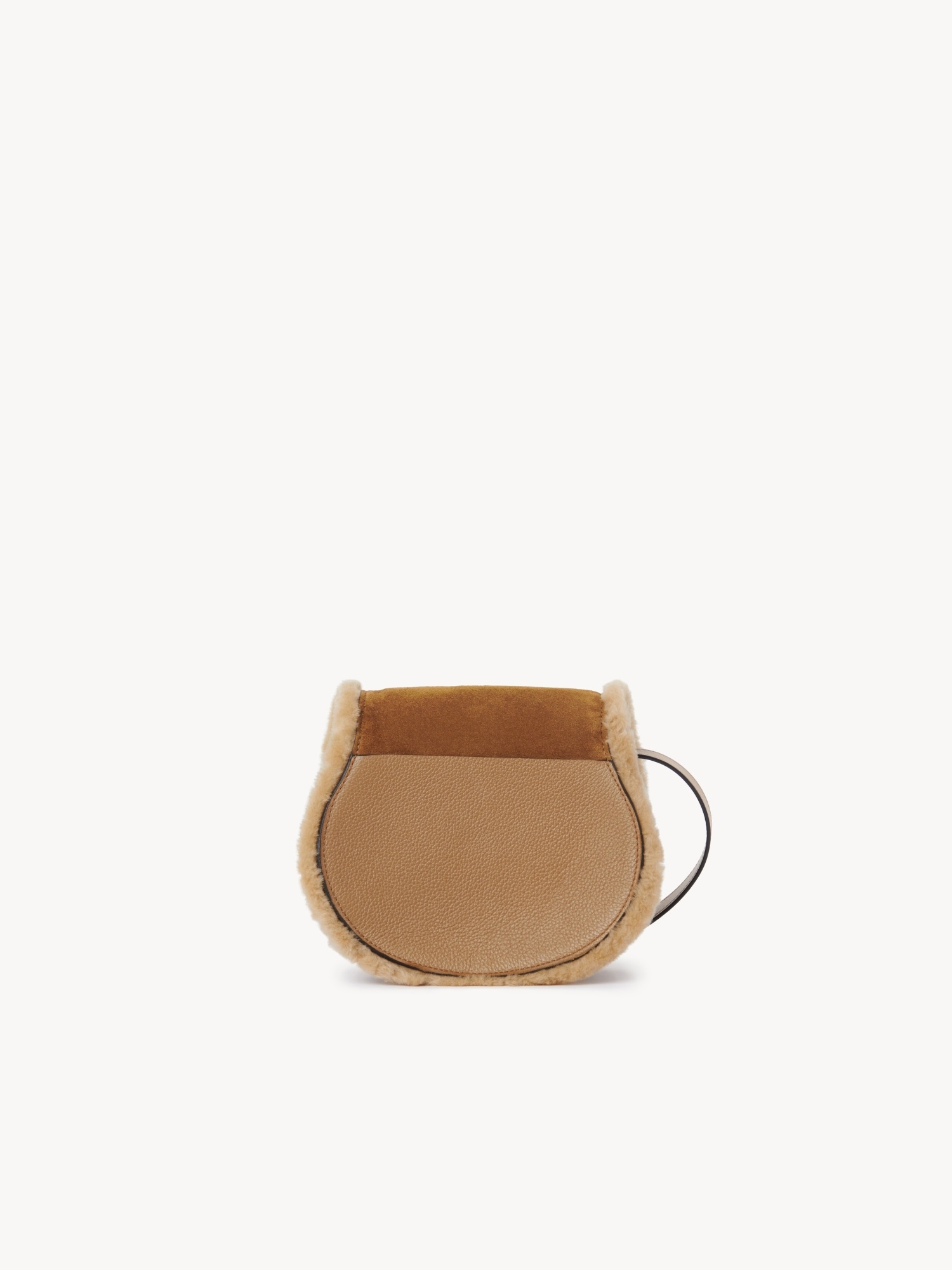 Chloé Marcie Saddle Bag In Brown