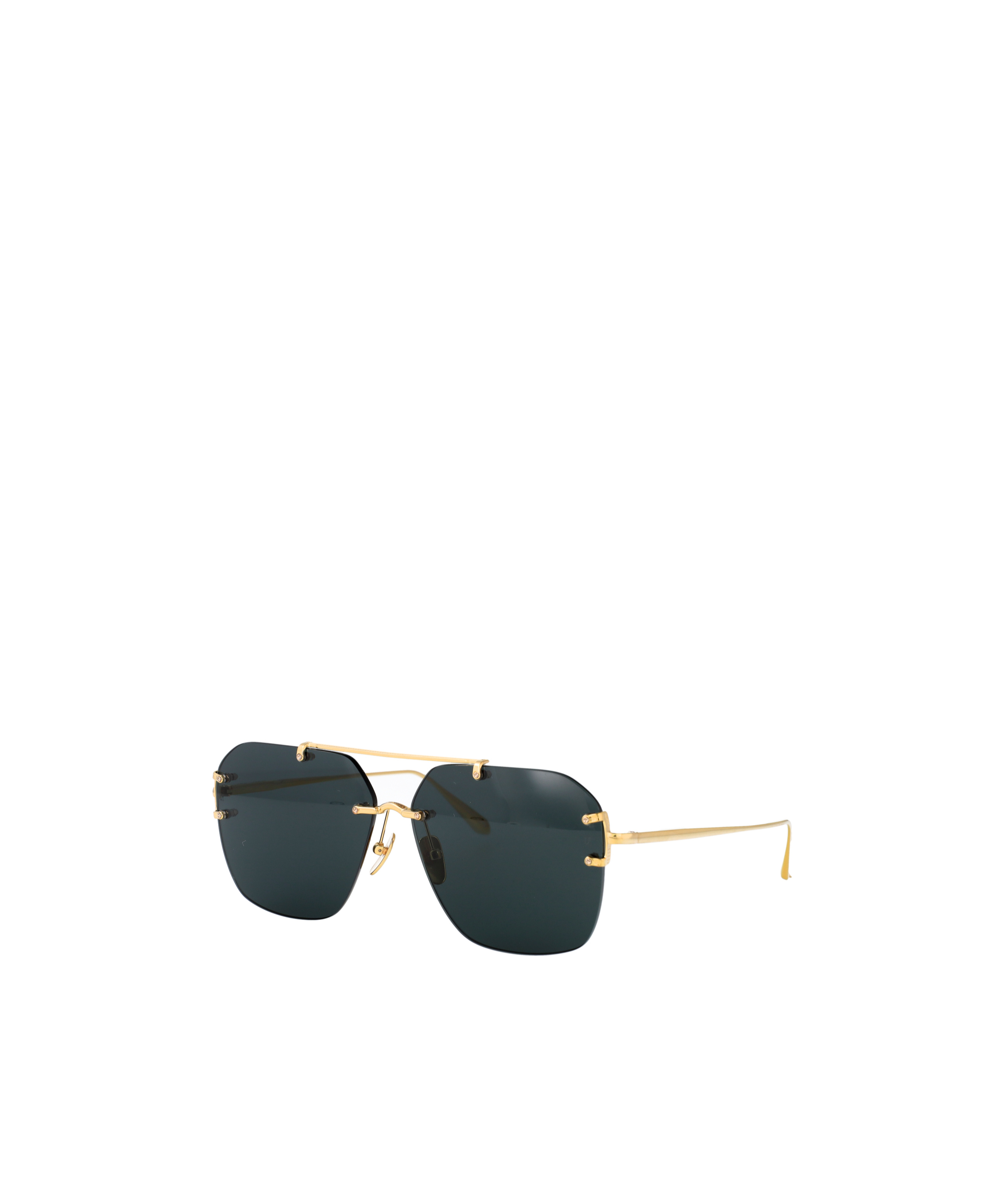 Linda Farrow Reyner Titanium Sunglasses