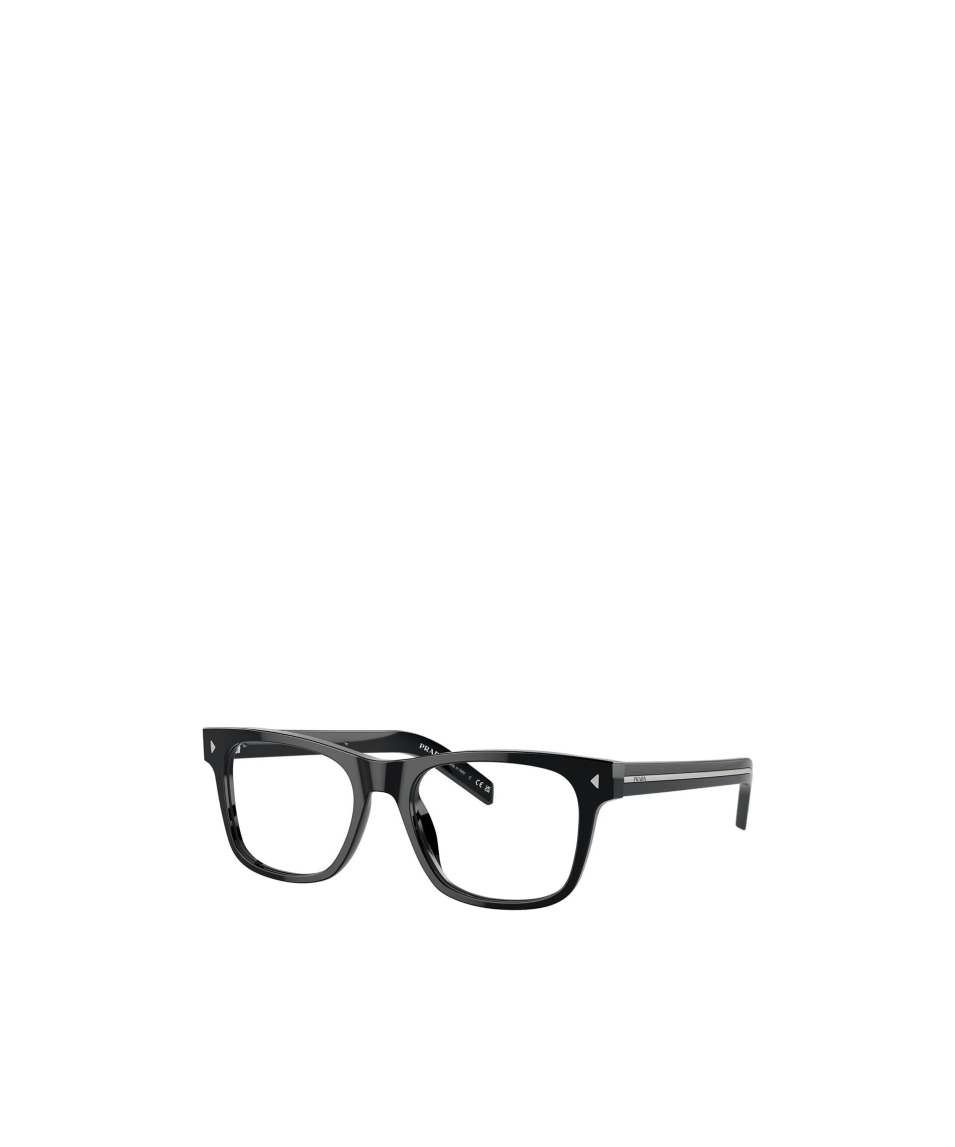 Prada Eyewear Square Frame Glasses In Black