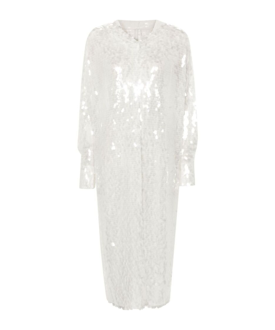 Shop Norma Kamali Hooded Robe In White