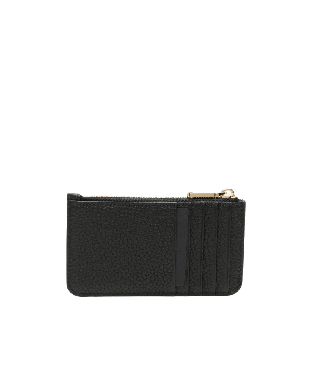 Bally Stripe Zip-around Cardholder In Black