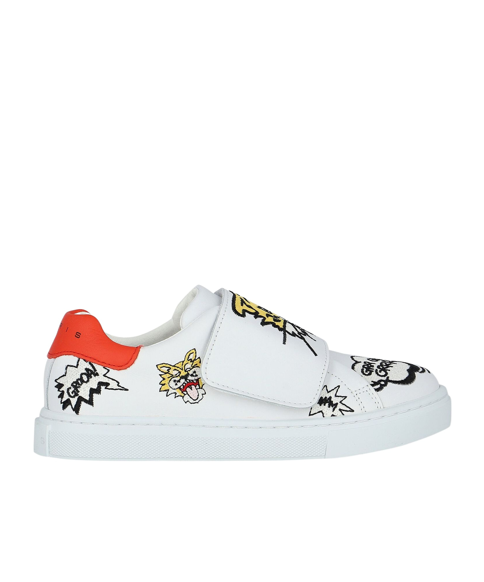 Kenzo Round Toe Casual Shoes In Blue