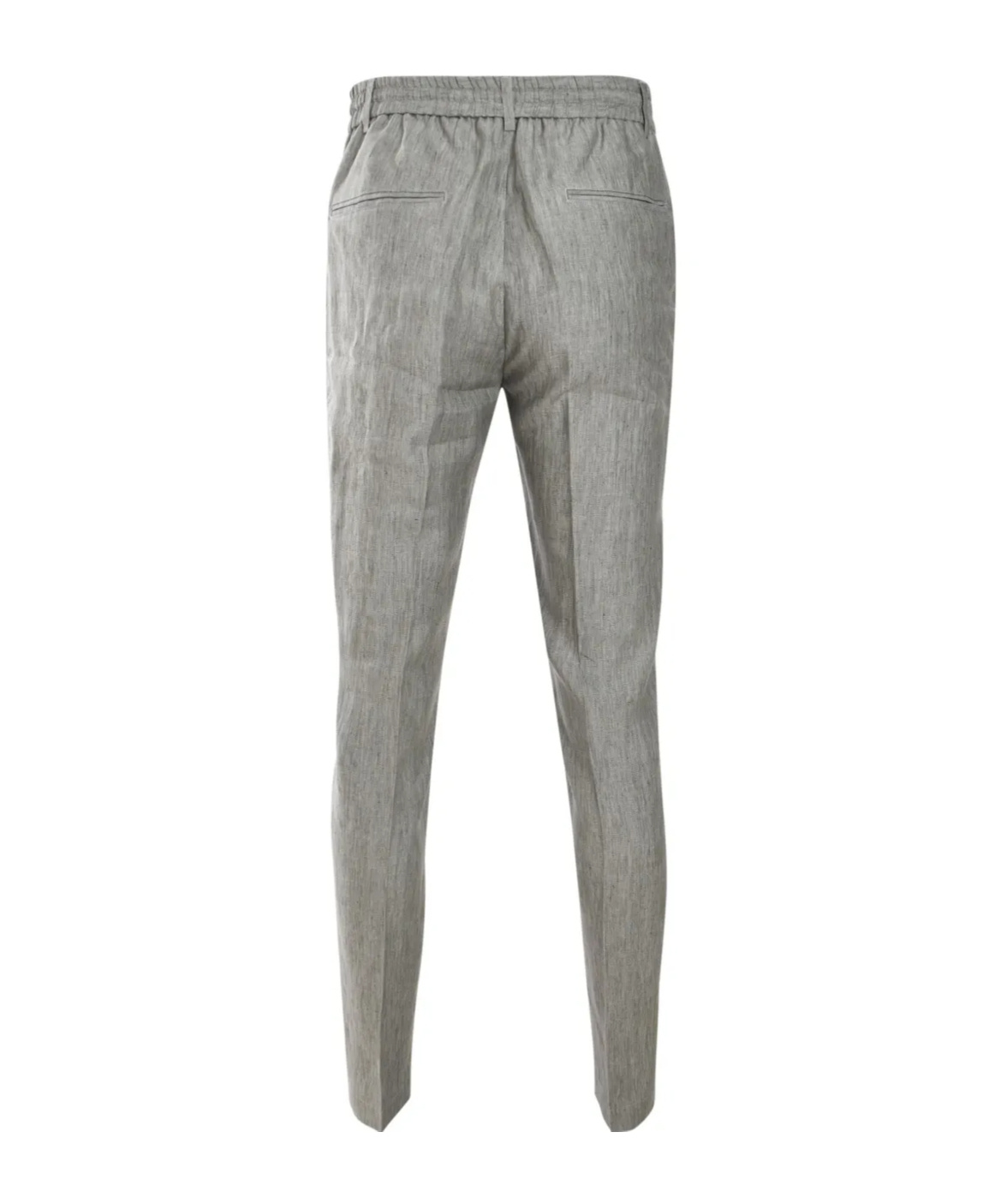 Peserico Tapered Trousers In Gray