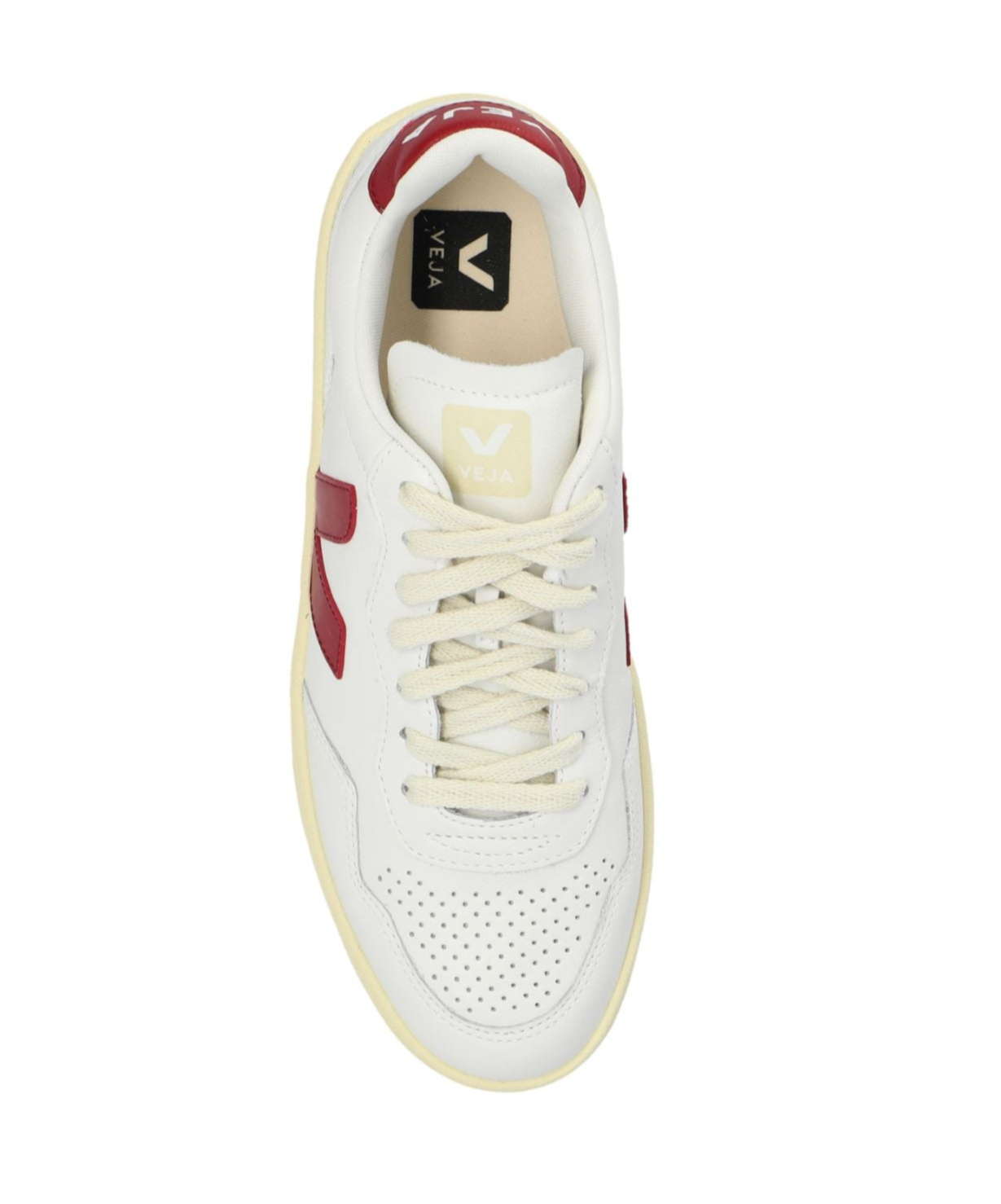 Shop Veja Round-head Casual Shoes In White