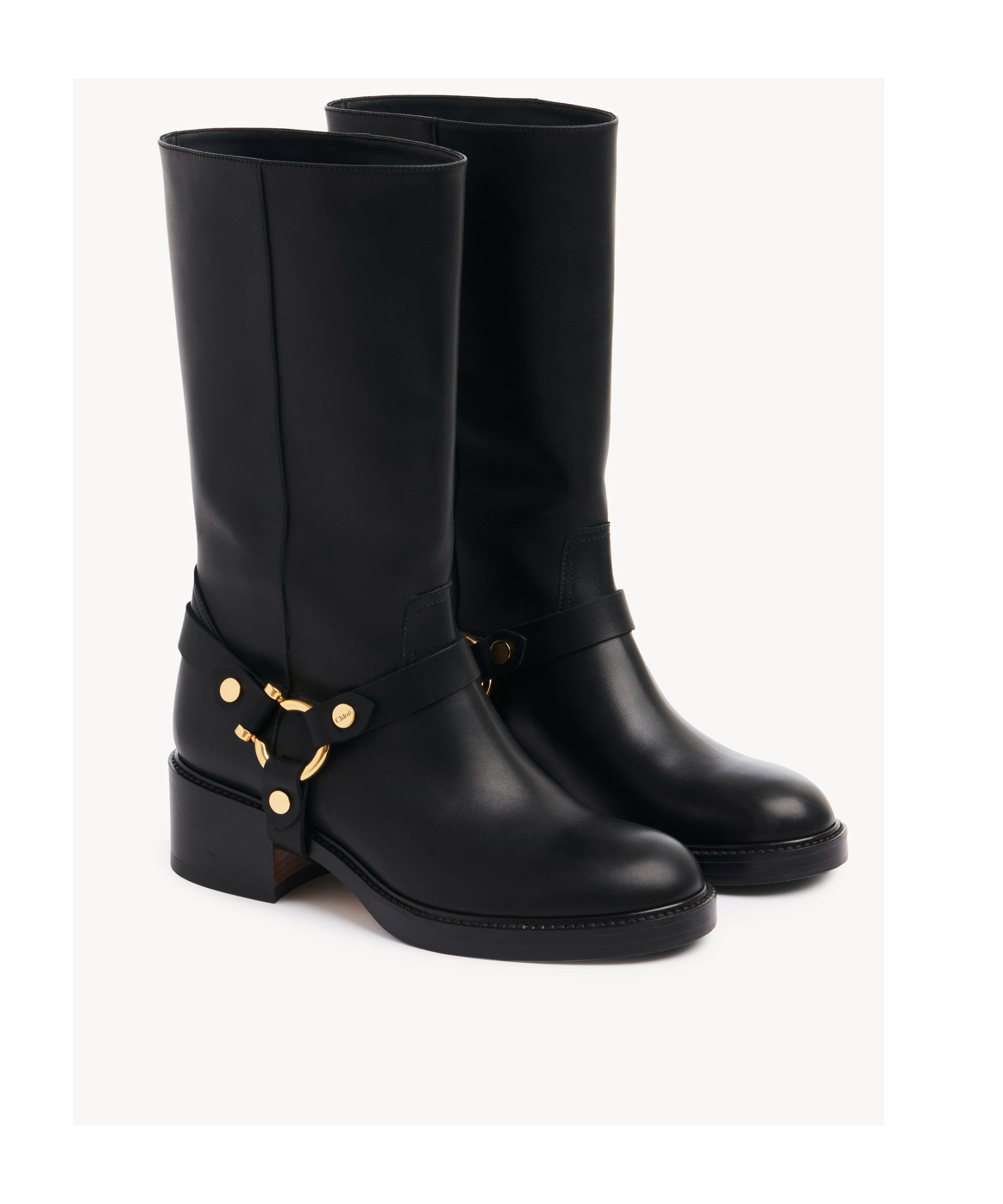 Shop Chloé Dakota Boots In Black