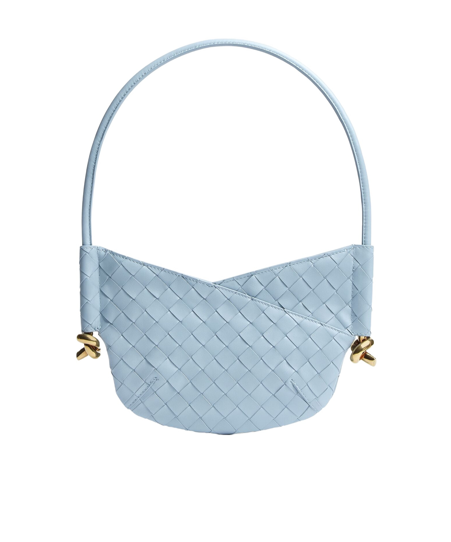 Bottega Veneta Mini Solstice Hobo Bag In Blue | ModeSens