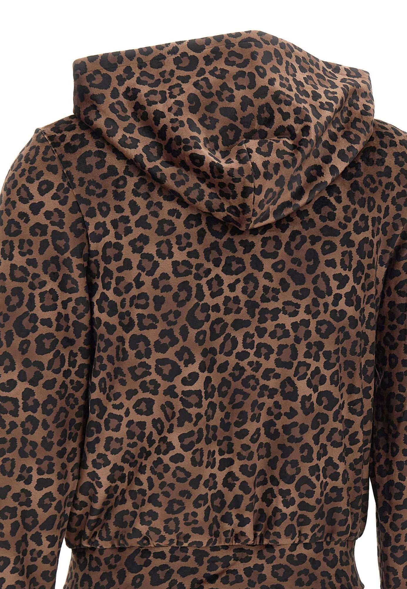 Mc2 Saint Barth Chenille Hooded Sweater In Black