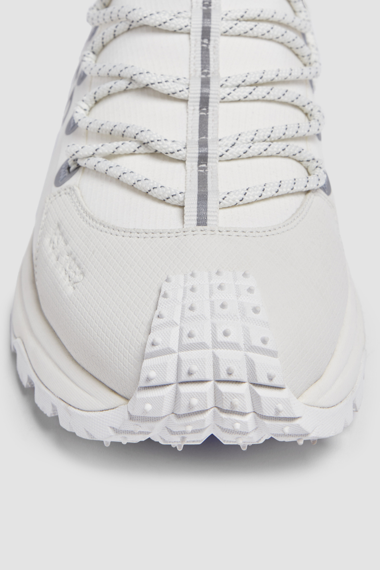 Moncler Rugged Design With Jagged Sole In White