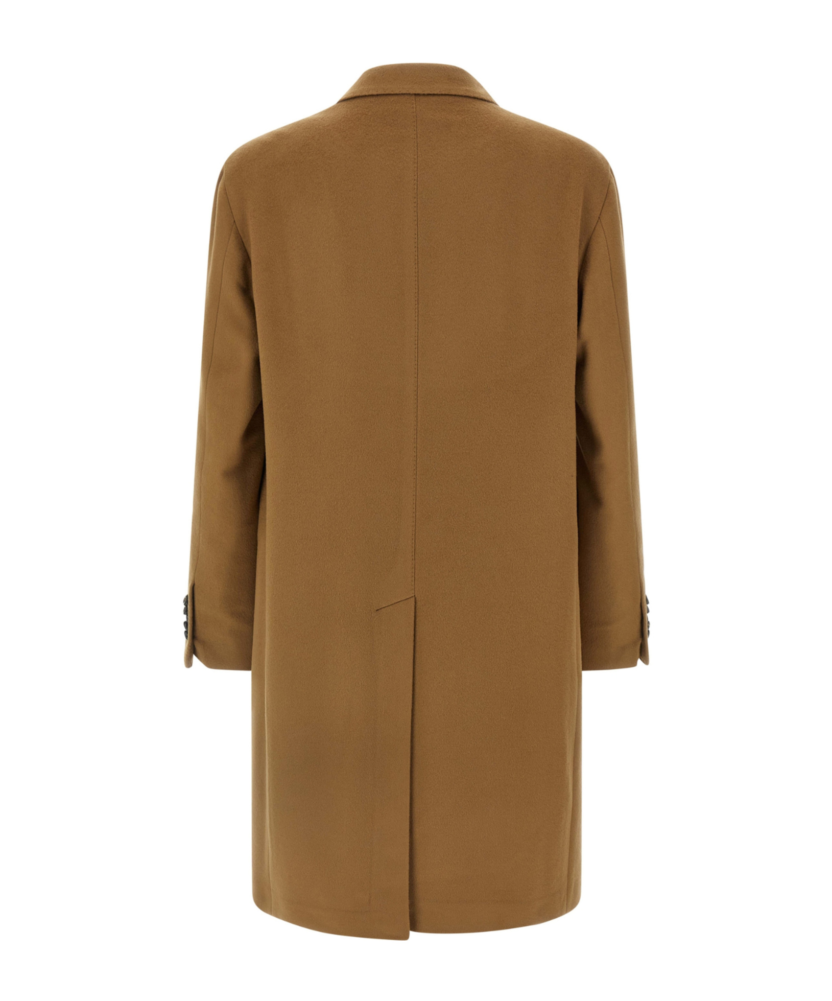 Tagliatore Double-breasted Londra Coat Featuring Pockets In Brown