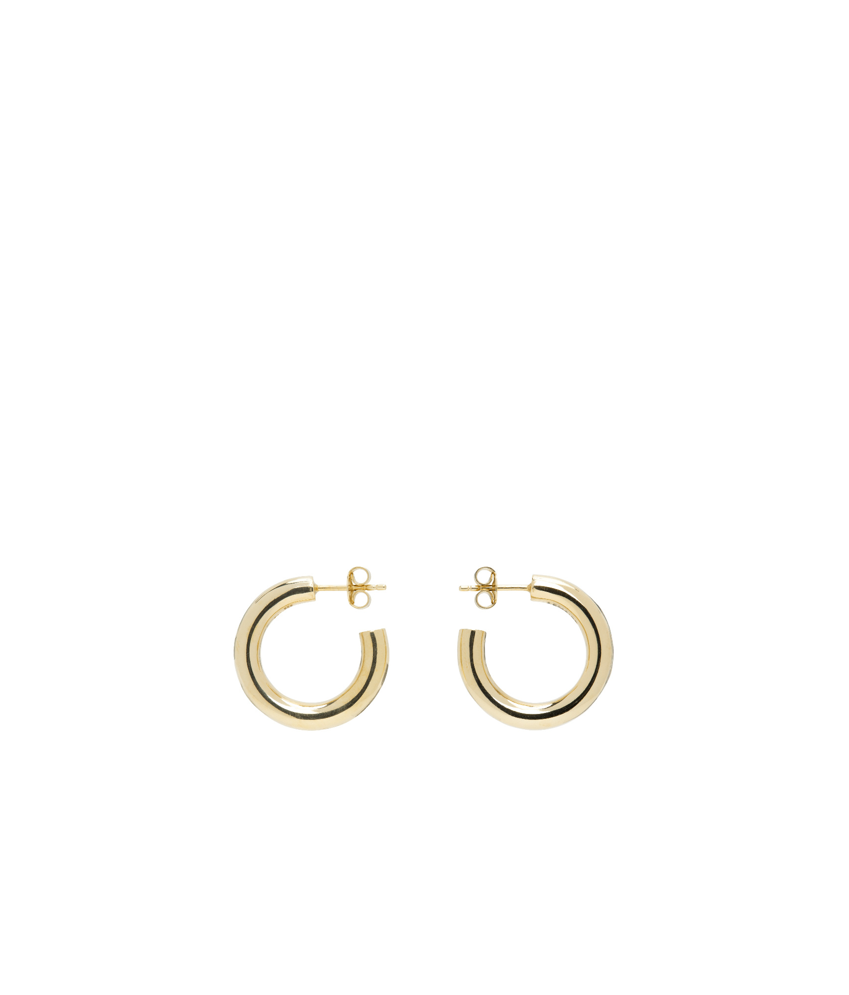 Lemaire Classic Hoops S Earring In Yellow