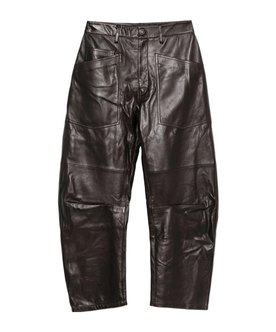 Nili Lotan Leather Pant  In Multi