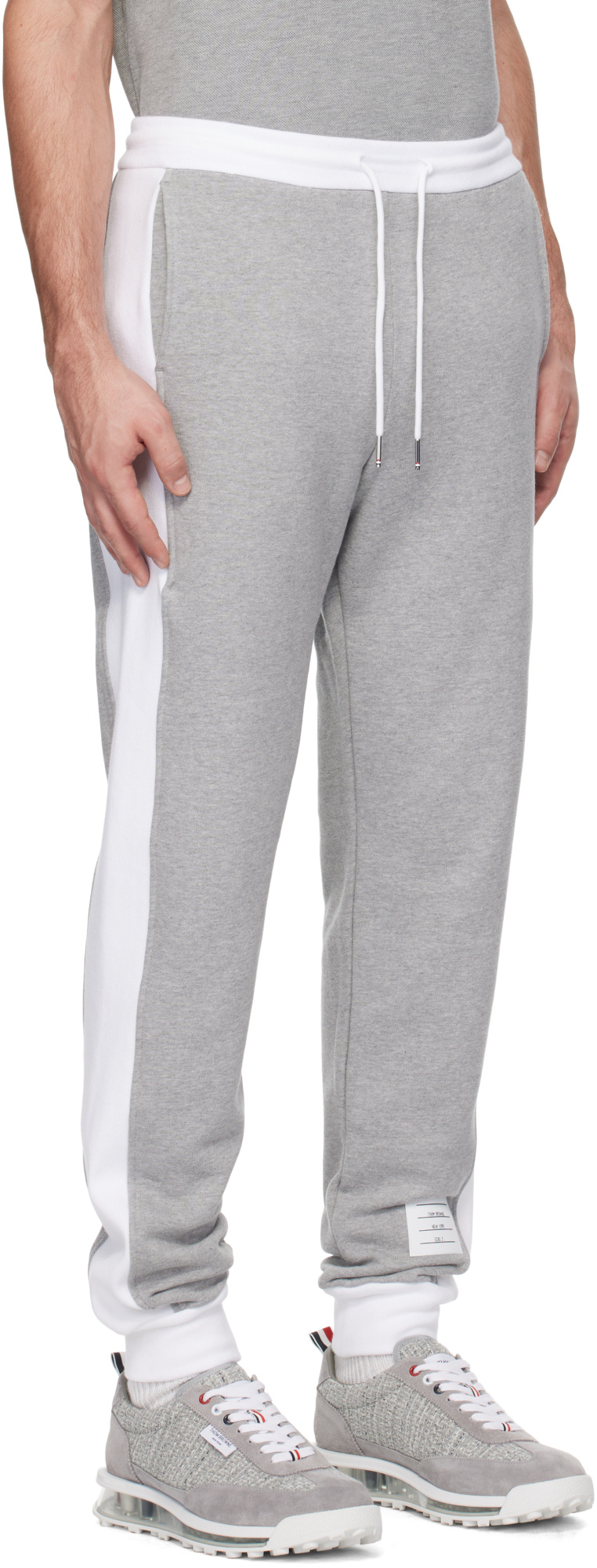 THOM BROWNE 4-BAR STRIPE SWEATPANTS