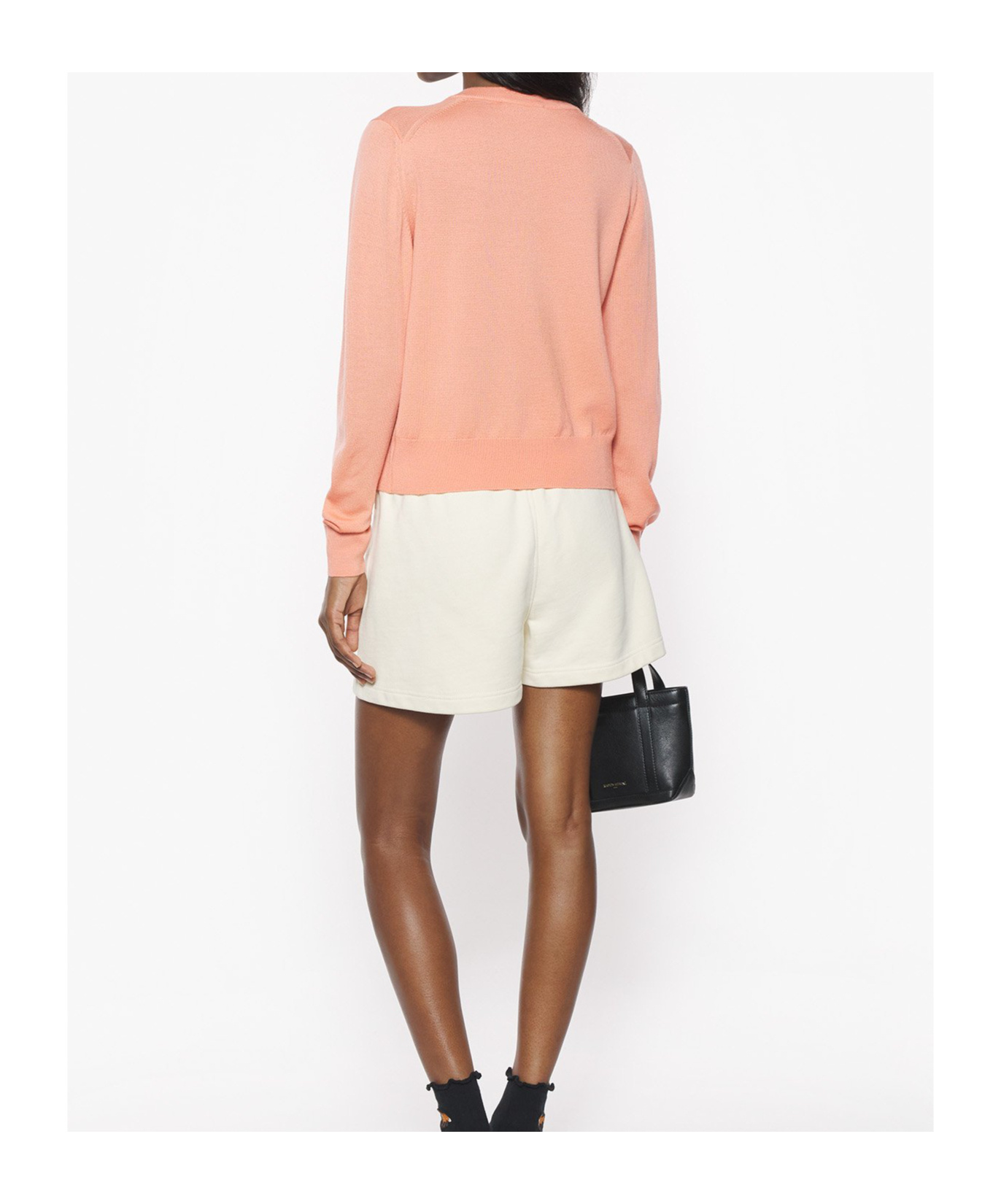 Shop Maison Kitsuné Bold Fox Head Patch Regular Cardigan