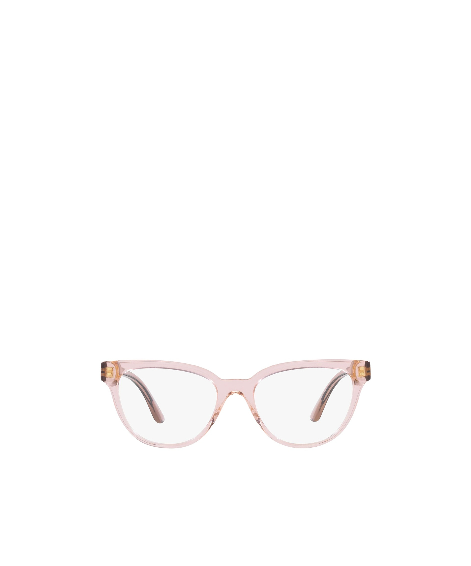 Versace Transparent-frame Design Glasses In Pink