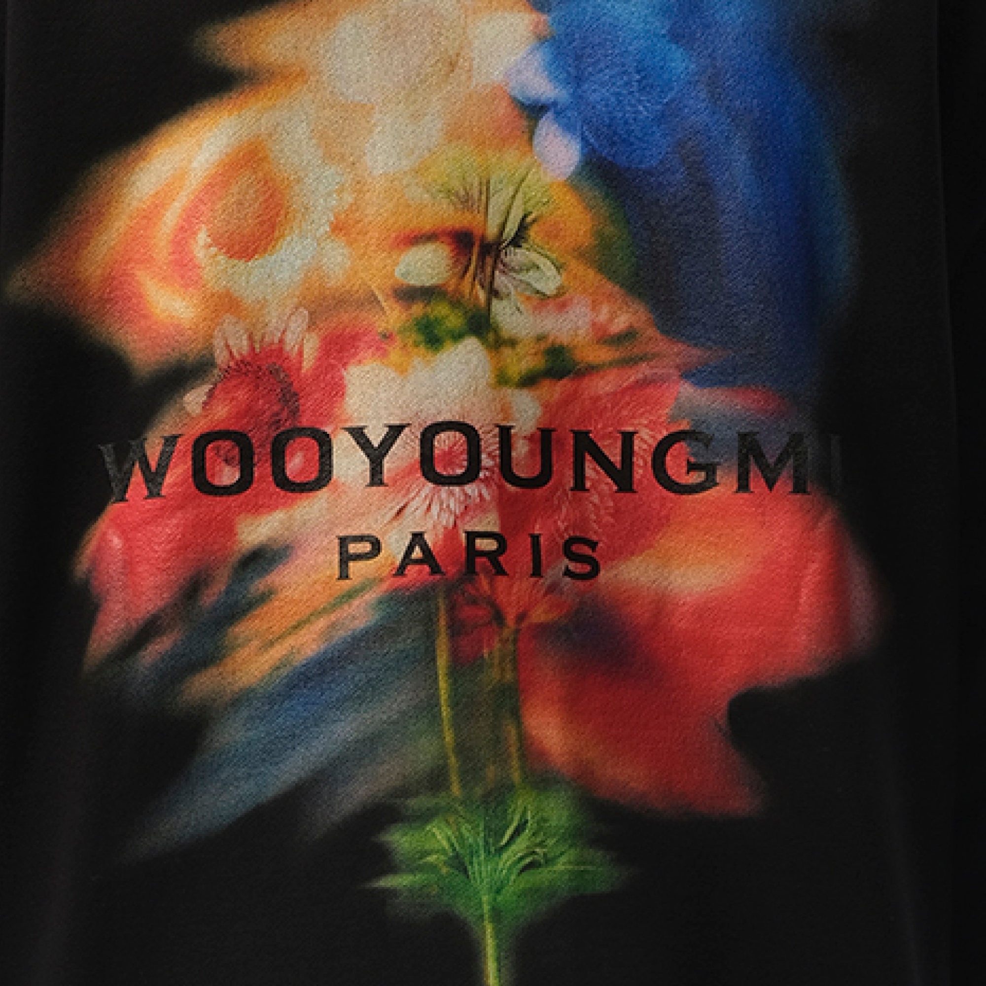 Wooyoungmi Classic Black Hoodie With Signature Logo Accents In Black