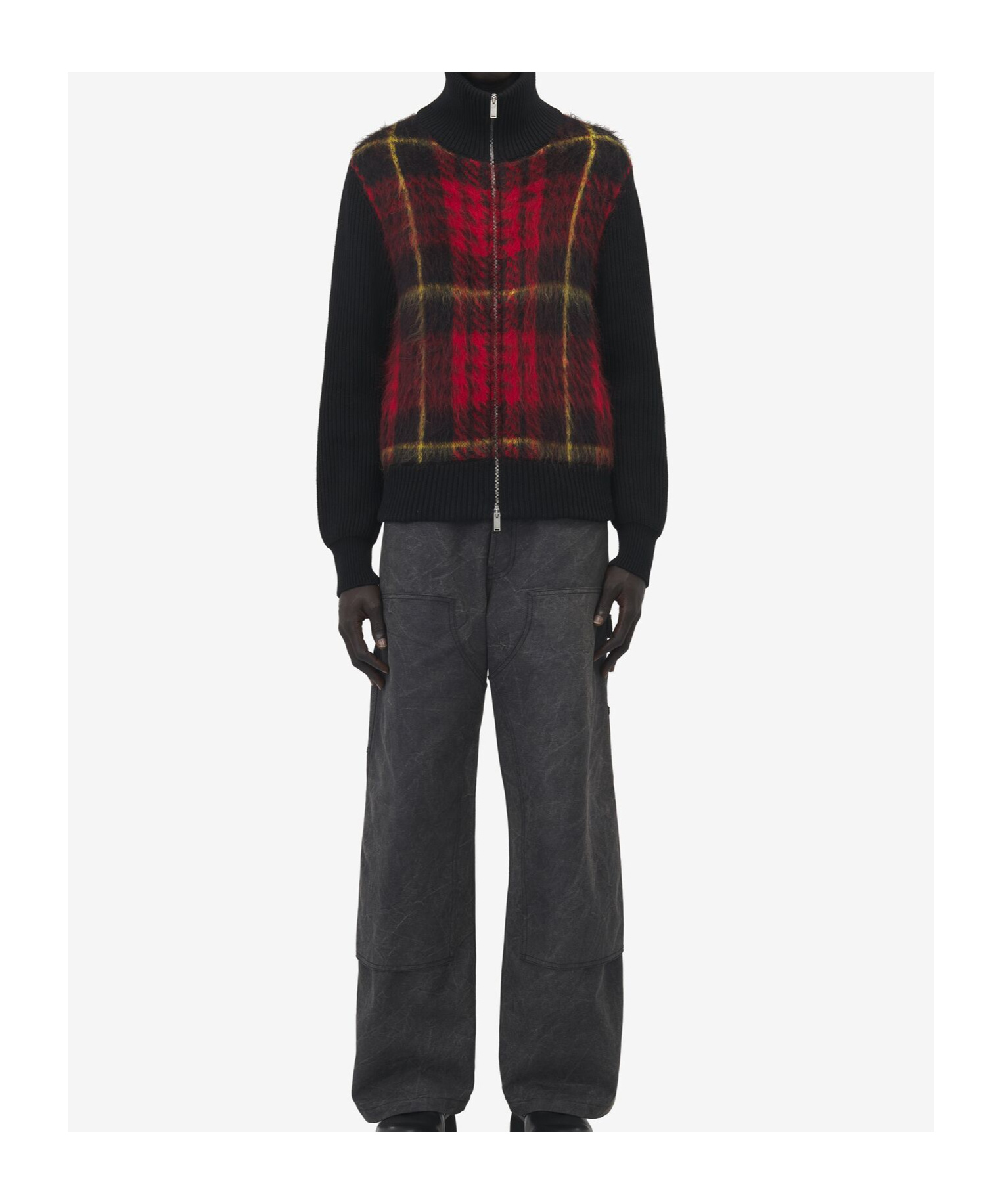 Alexander Mcqueen Cardigan Mcqueen Men Color Black In Black
